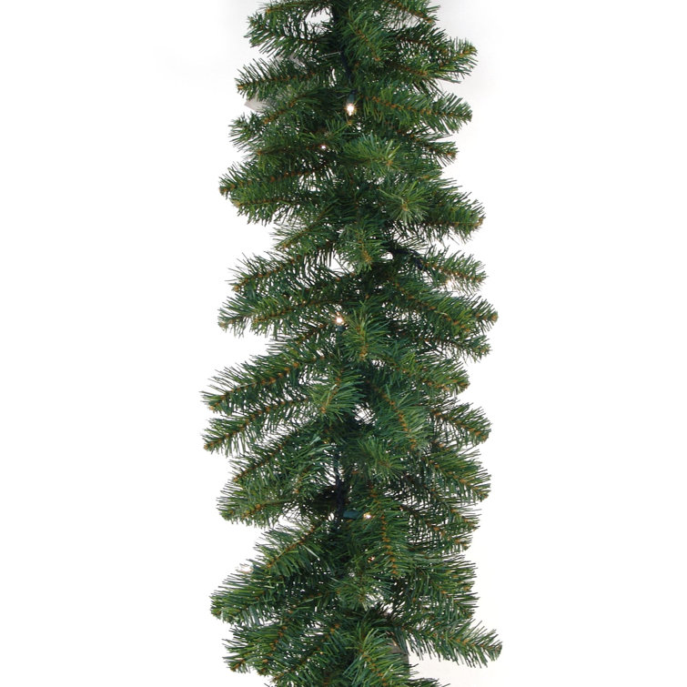 The Holiday Aisle® 108'' in. Lighted Faux Pine Garland Wayfair Canada